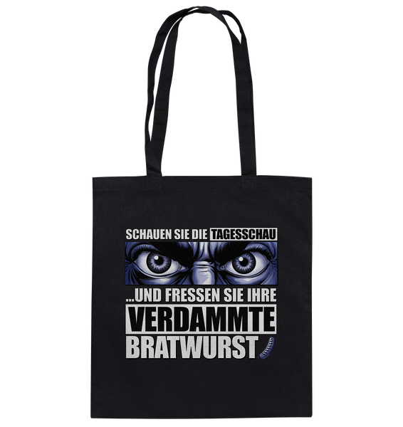 Big Bratwurst is watching you! - Baumwolltasche