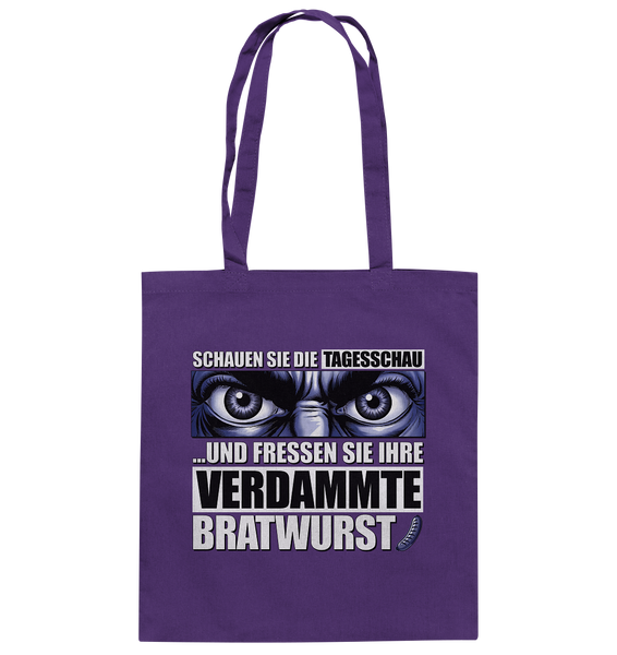 Big Bratwurst is watching you! - Baumwolltasche