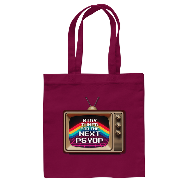 Stay Tuned - Baumwolltasche