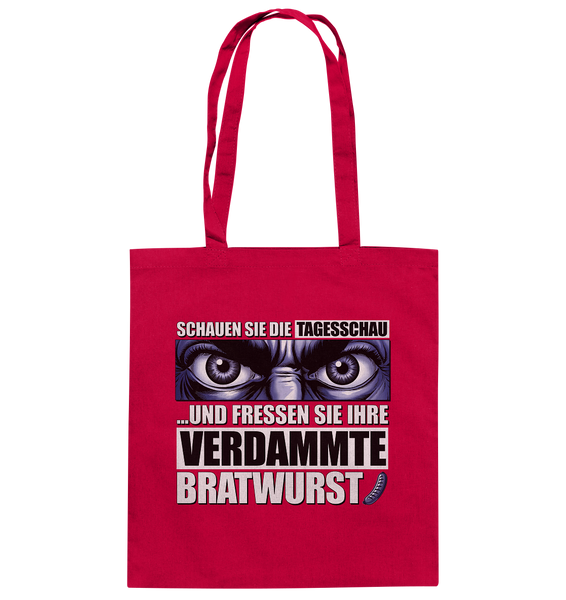 Big Bratwurst is watching you! - Baumwolltasche