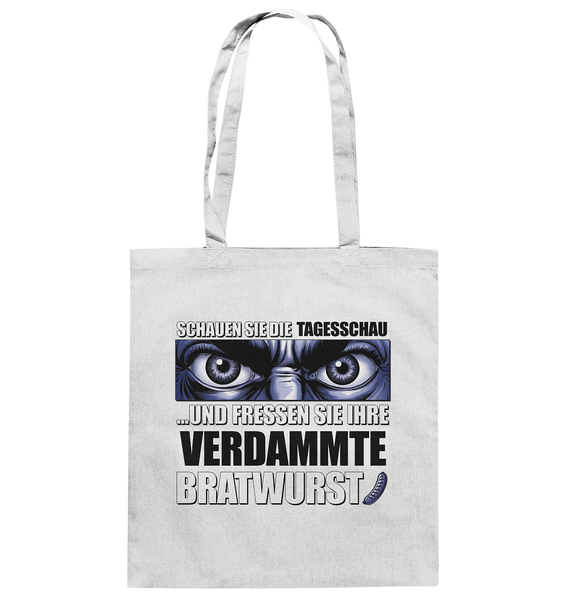 Big Bratwurst is watching you! - Baumwolltasche
