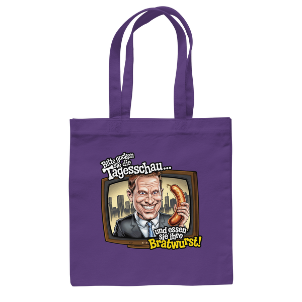 Tagesschau - Baumwolltasche