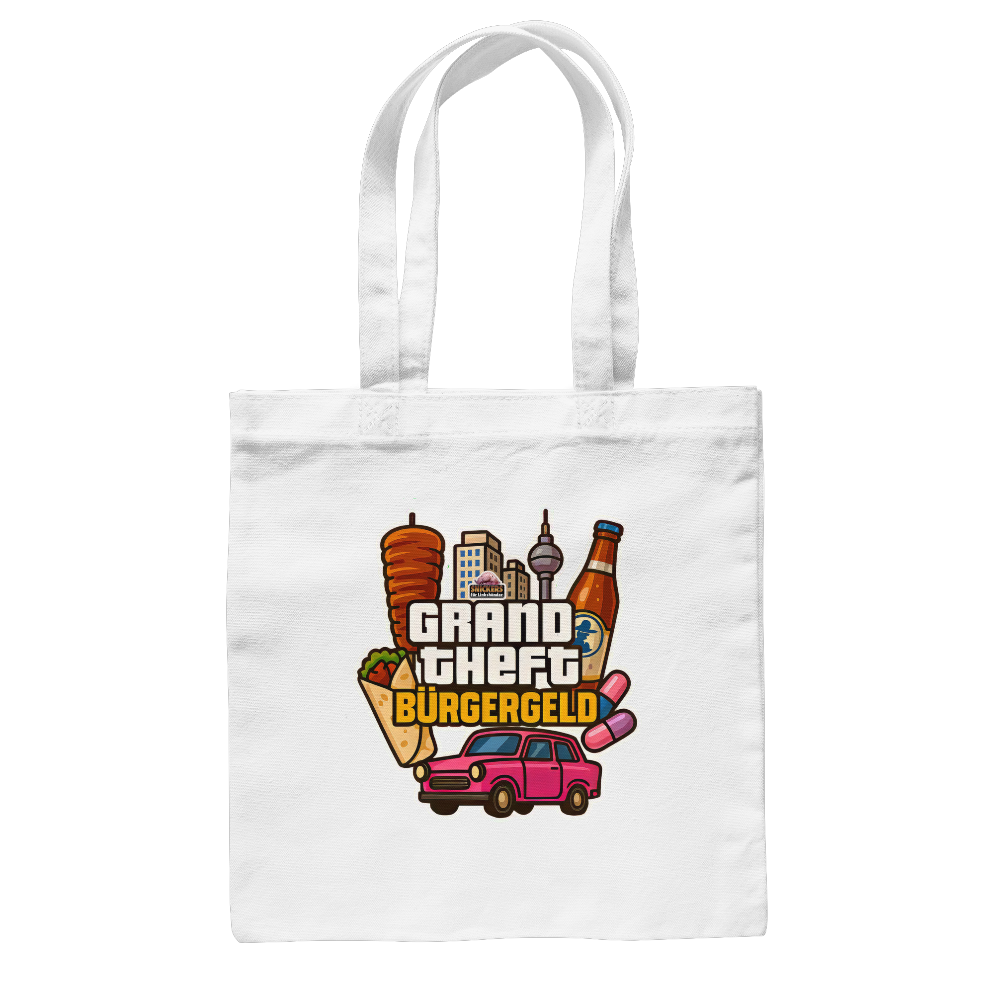 Grand Theft Bürgergeld - Baumwolltasche