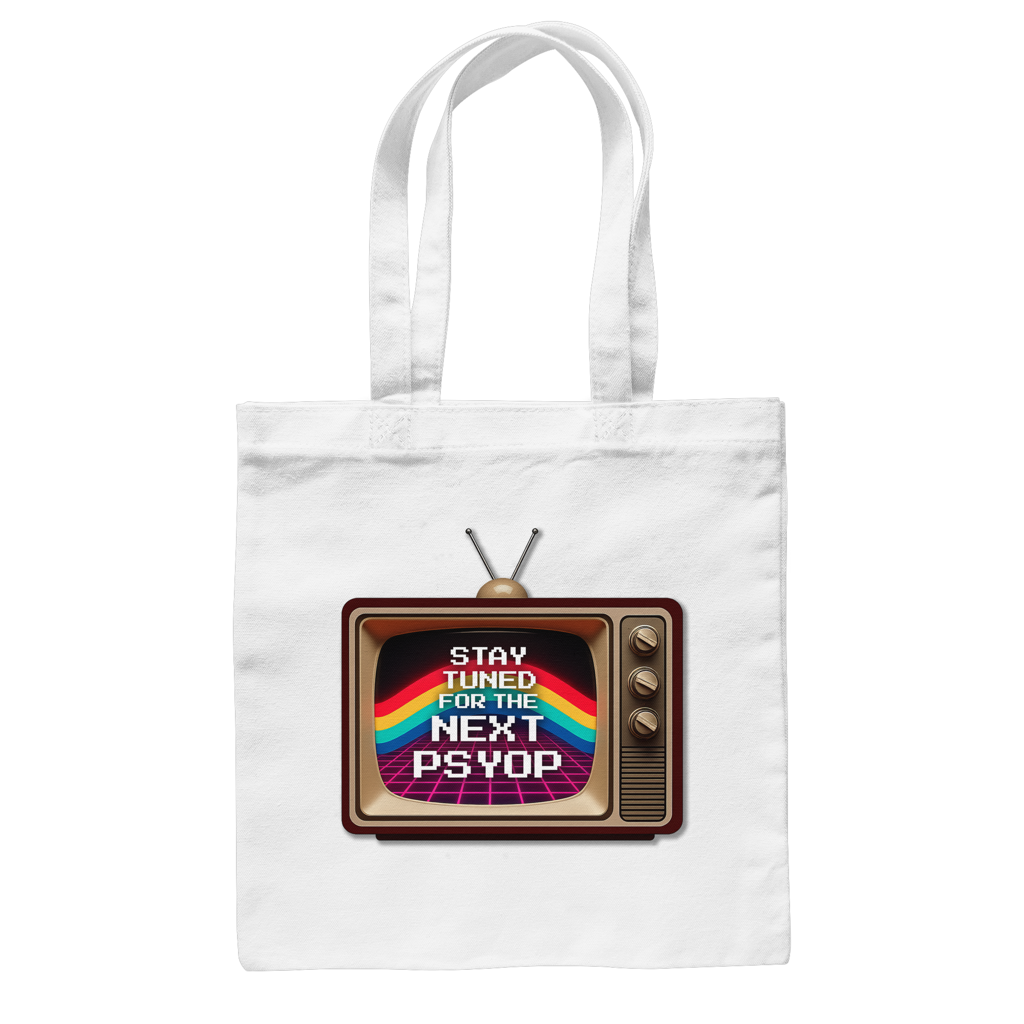 Stay Tuned - Baumwolltasche
