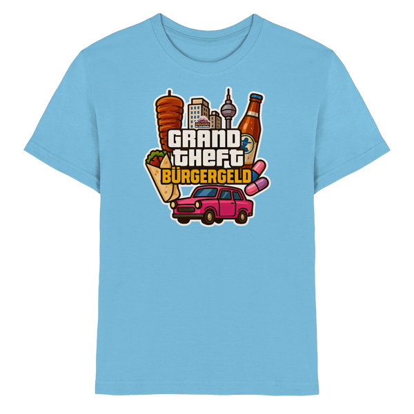Grand Theft Bürgergeld - Kids Premium Shirt