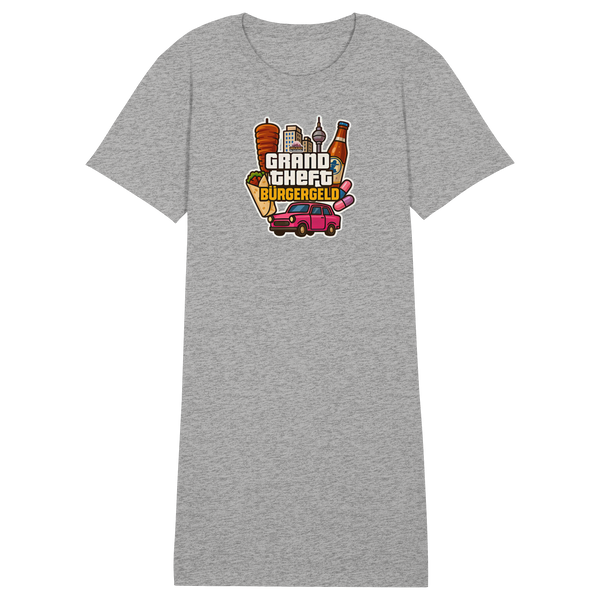Grand Theft Bürgergeld - Ladies Organic Shirt Dress