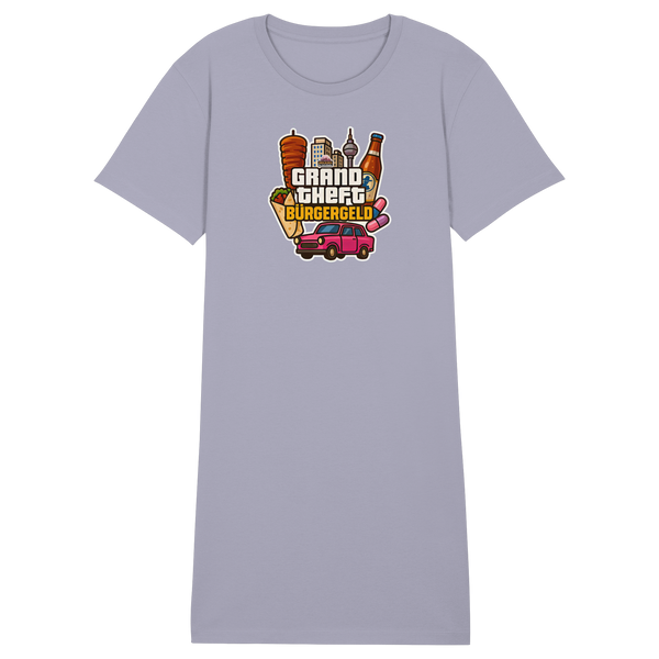 Grand Theft Bürgergeld - Ladies Organic Shirt Dress