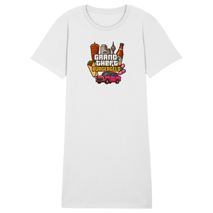 Grand Theft Bürgergeld - Ladies Organic Shirt Dress