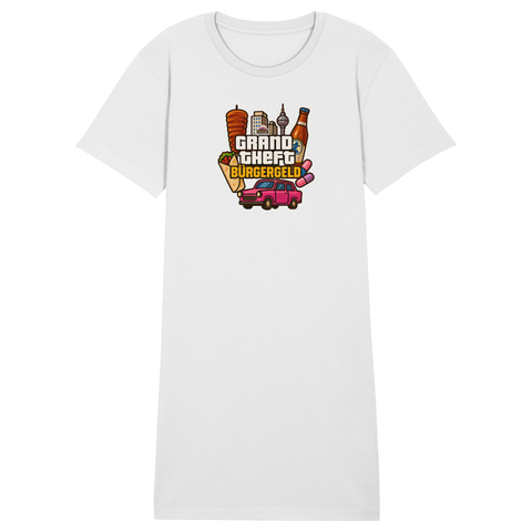 Grand Theft Bürgergeld - Ladies Organic Shirt Dress