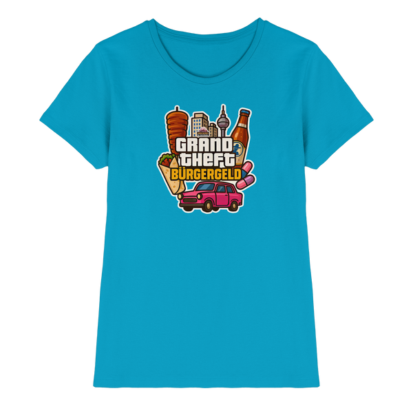 Grand Theft Bürgergeld - Ladies Premium Shirt