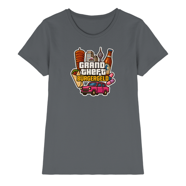 Grand Theft Bürgergeld - Ladies Premium Shirt