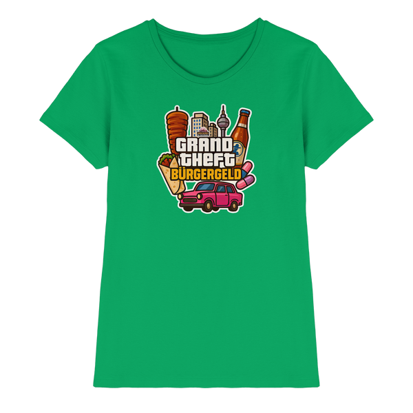Grand Theft Bürgergeld - Ladies Premium Shirt