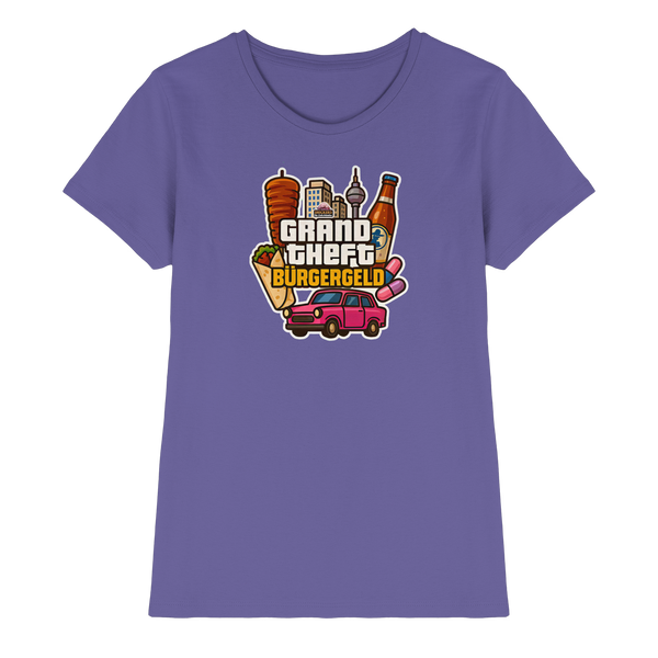 Grand Theft Bürgergeld - Ladies Premium Shirt
