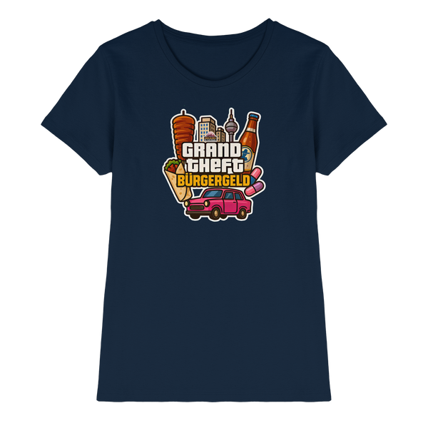 Grand Theft Bürgergeld - Ladies Premium Shirt