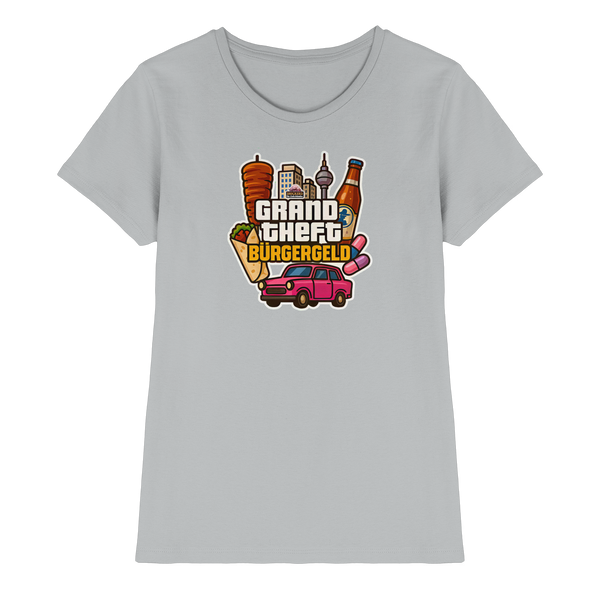 Grand Theft Bürgergeld - Ladies Premium Shirt