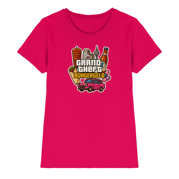 Grand Theft Bürgergeld - Ladies Premium Shirt