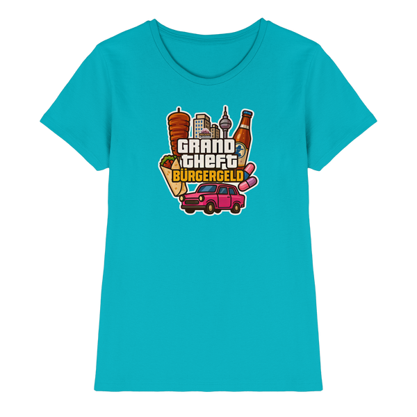 Grand Theft Bürgergeld - Ladies Premium Shirt