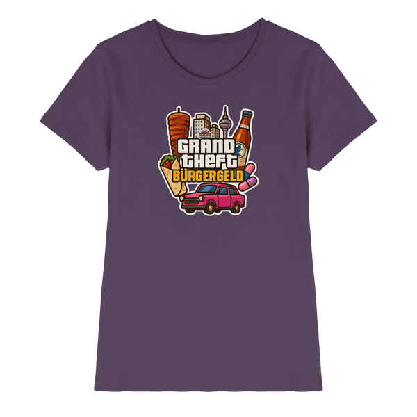 Grand Theft Bürgergeld - Ladies Premium Shirt