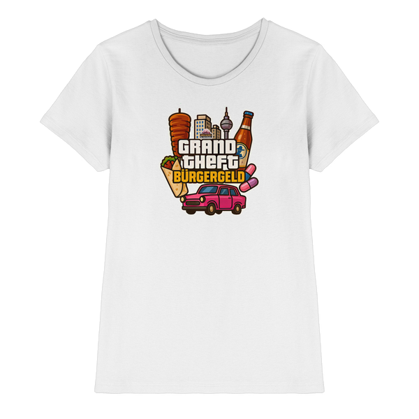 Grand Theft Bürgergeld - Ladies Premium Shirt