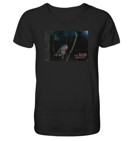 The BLOB Identity - Mens Organic V-Neck Shirt