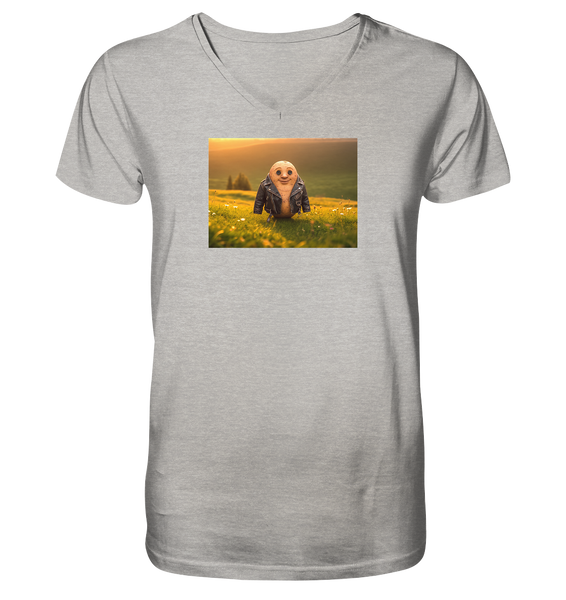 Karl Kartoffel - Mens Organic V-Neck Shirt