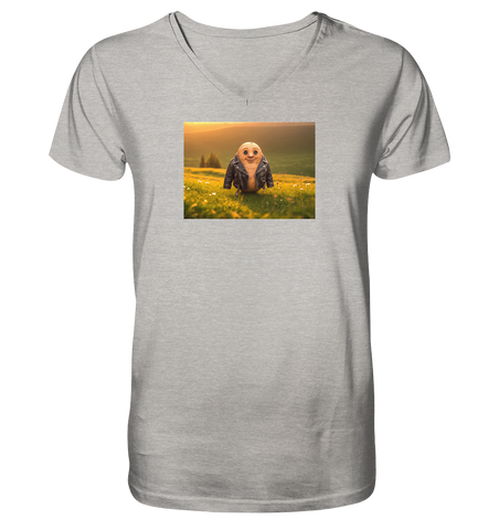 Karl Kartoffel - Mens Organic V-Neck Shirt