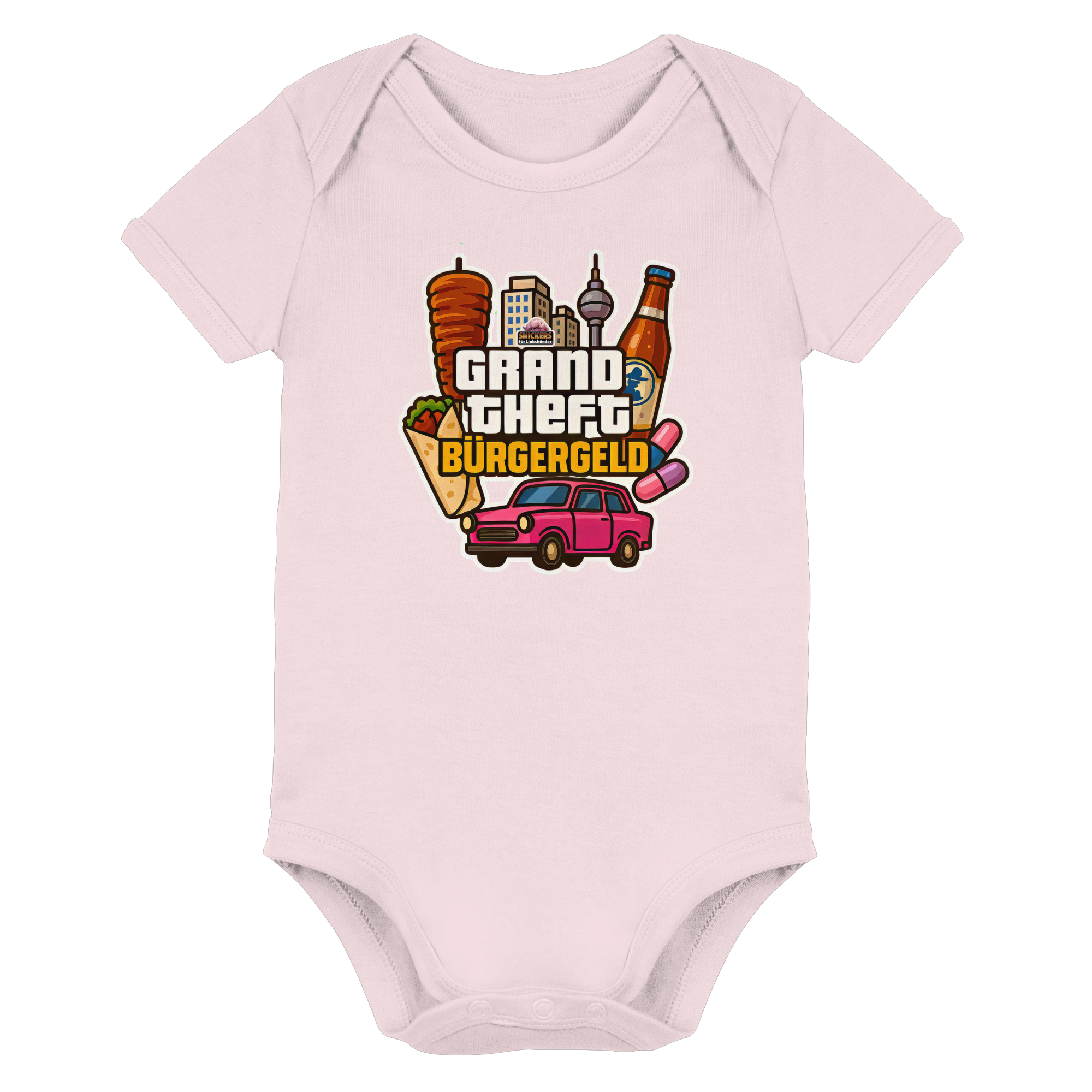 Grand Theft Bürgergeld - Organic Baby Bodysuit