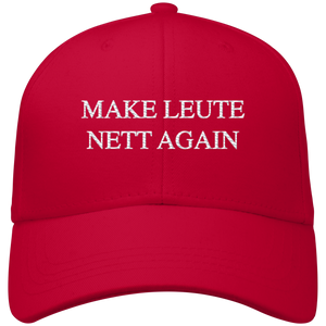 Make Leute Nett Again - Organic Baseball Cap