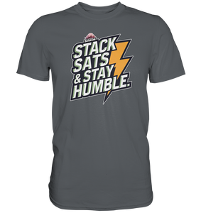 Stack Sats & Stay Humble - Snickbit Exclusive - Premium Shirt