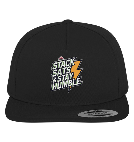 Stack Sats & Stay Humble - Snickbit Exclusive - Premium Snapback