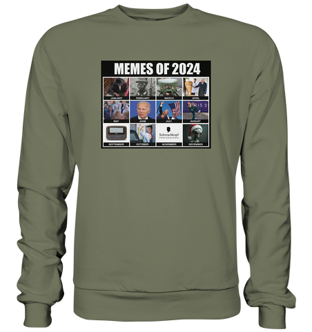 Memes of 2024 Megamix - Premium Sweatshirt