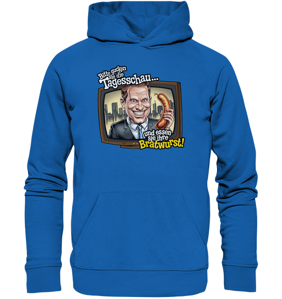 Bitte gucken sie Tagesschau - Premium Unisex Hoodie