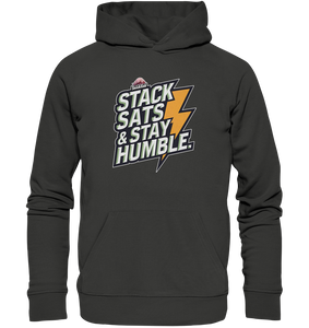 Stack Sats & Stay Humble - Snickbit Exclusive - Premium Unisex Hoodie