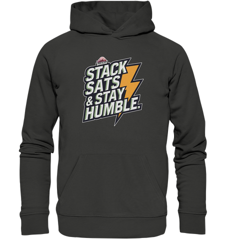 Stack Sats & Stay Humble - Snickbit Exclusive - Premium Unisex Hoodie