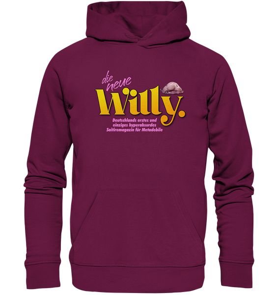 Die neue Willy - Premium Unisex Hoodie