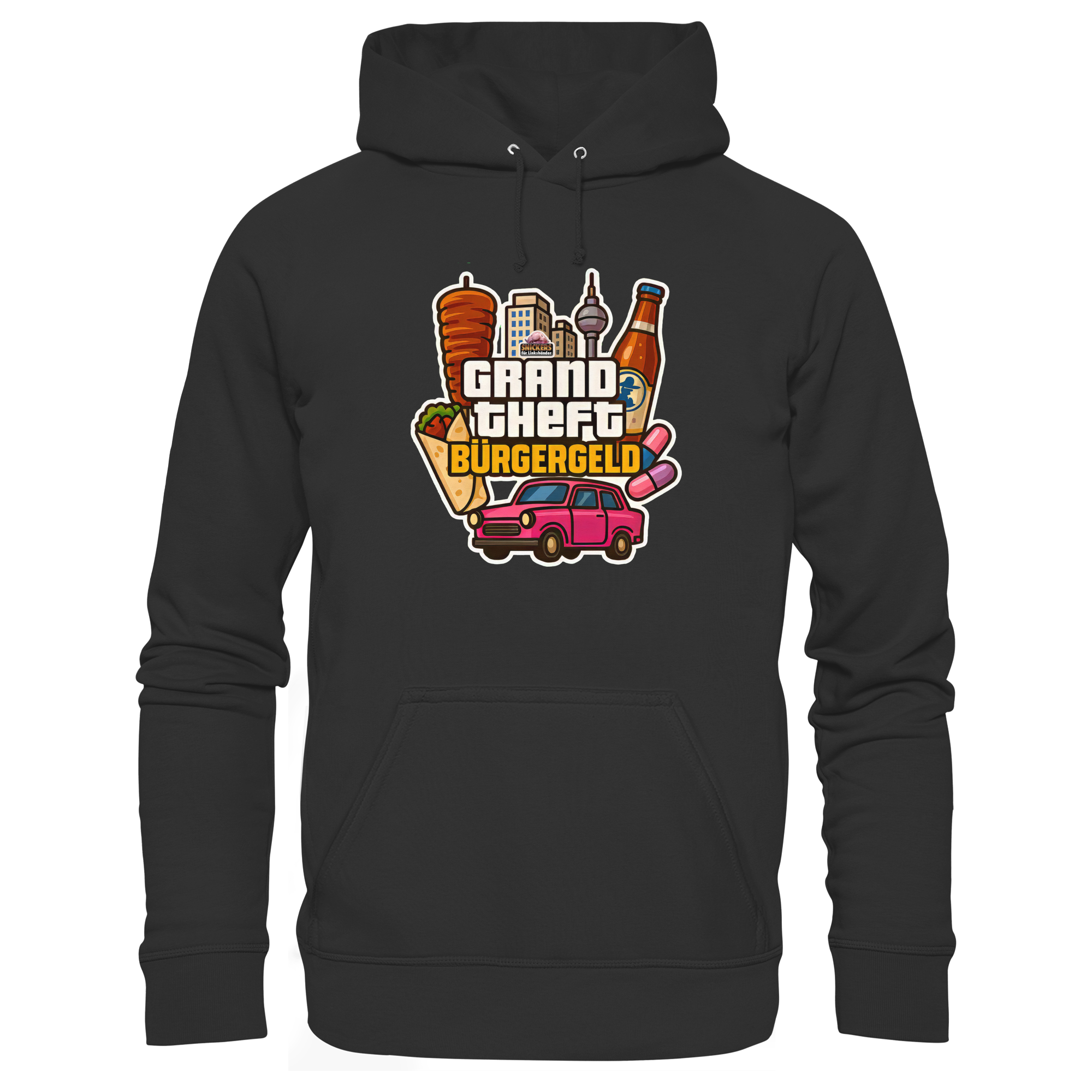 Grand Theft Bürgergeld - Premium Unisex Hoodie