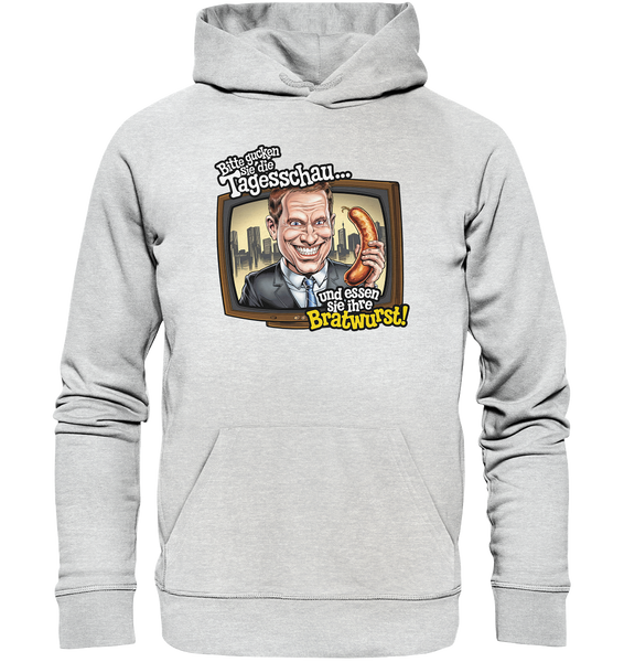 Bitte gucken sie Tagesschau - Premium Unisex Hoodie