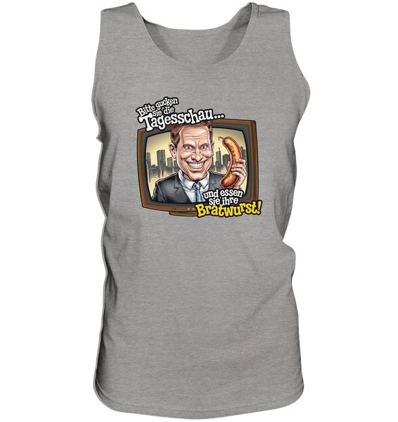 Bitte gucken sie Tagesschau - Relaxed Tank Top