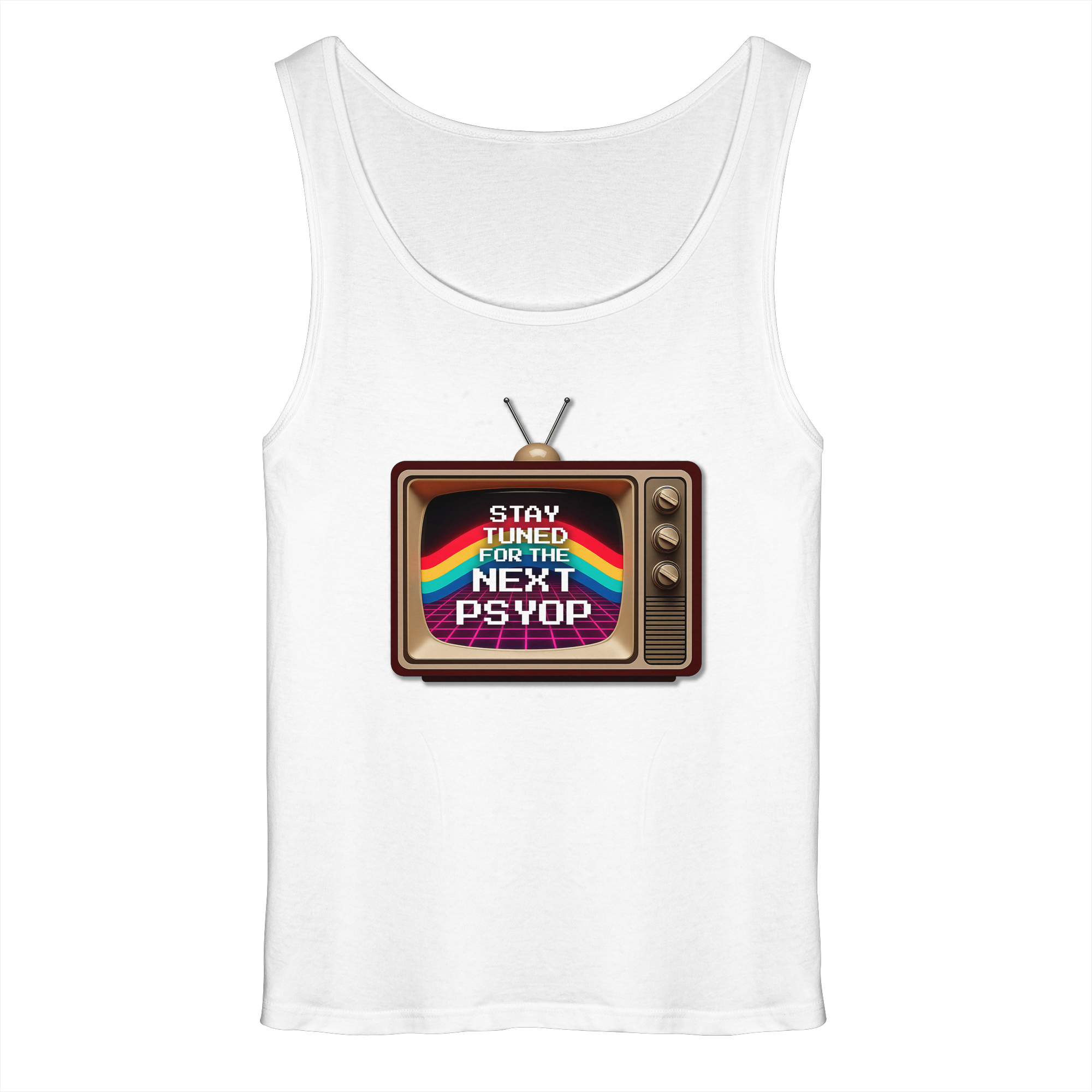 Stay Tuned - Relaxed Tank Top