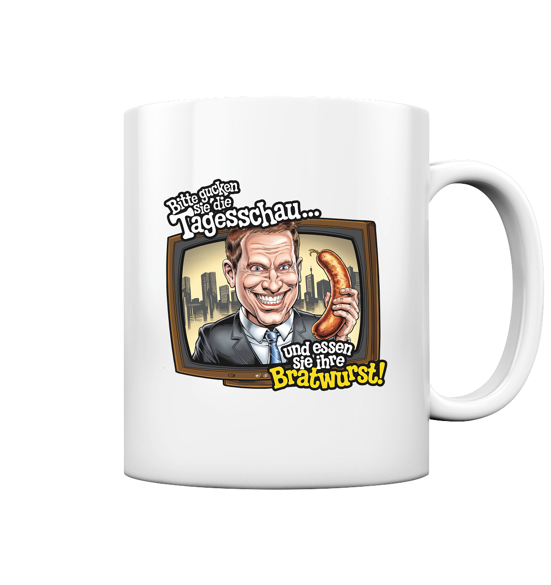 Tagesschau - Tasse glossy