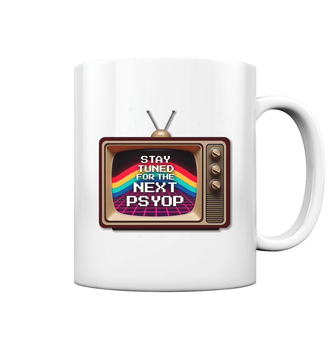 Stay Tuned - Tasse glossy