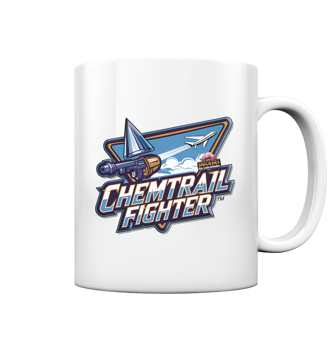 Chemtrail Fighter - Tasse glossy