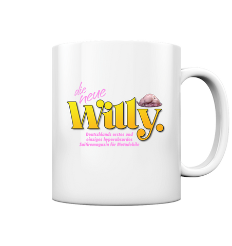 Die neue Willy - Tasse glossy