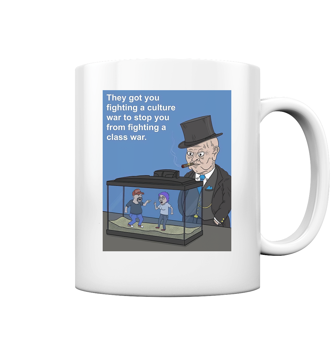 Class War - Tasse glossy