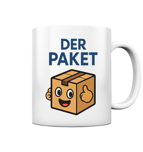 Der Paket - Tasse glossy