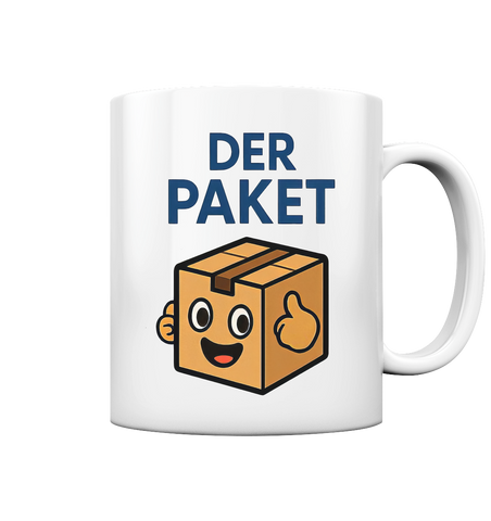 Der Paket - Tasse glossy