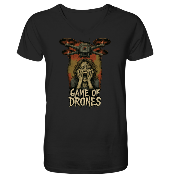 Game of Drones - V-Neck Shirt