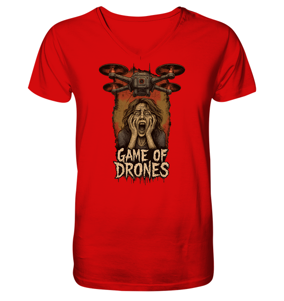 Game of Drones - V-Neck Shirt