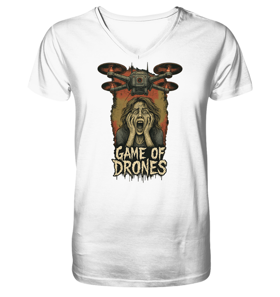 Game of Drones - V-Neck Shirt